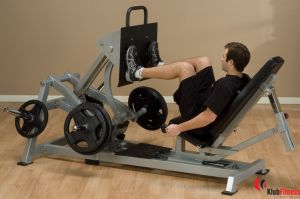 Maszyna na obciążenia BODY-SOLID LVLP mięśnie nóg