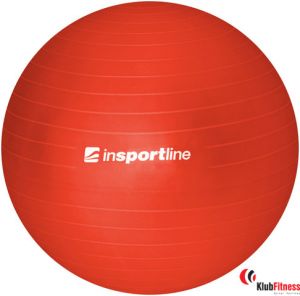 Piłka gimnastyczna gładka INSPORTLINE TOP BALL 55cm czerwona