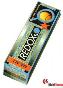 Piłeczki ping-pong REDOX TTB202 pomarańczowe 3 sztuki