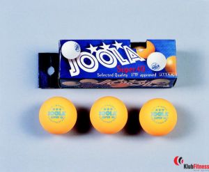 Piłeczki ping-pong JOOLA SUPER *** 3 sztuki pomarańczowe z ITTF