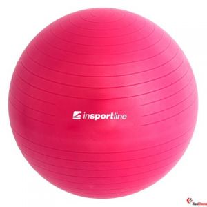 Piłka gimnastyczna gładka INSPORTLINE TOP BALL 55cm purpura