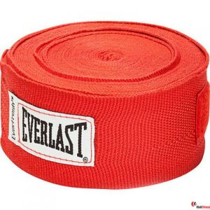 Bandaże bokserskie EVERLAST PRO STYLE czerwone długość 304,8 cm (120)